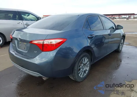 2018 Toyota Corolla Le z USA, uszkodzony, nr VIN 2T1BURHE8JC051853